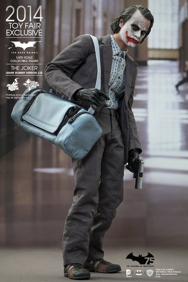Hot Toys – The Dark Knight: Joker Bank Robber – NãoSeiNada