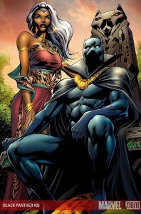 black panther tempestade