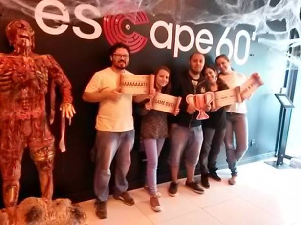 escape - uncharted equipe