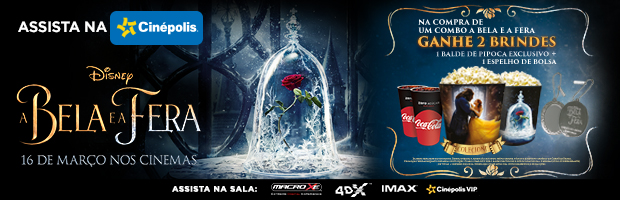 combo cinepolis a bela e a fera