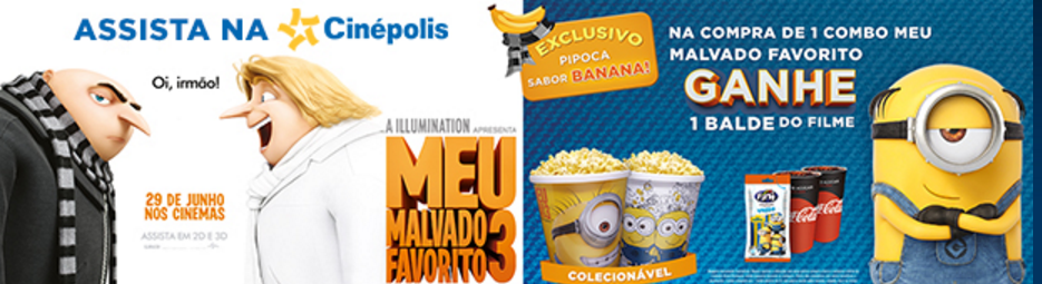 combo minions cinepolis