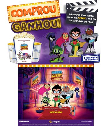 combo jovens titãs em ação