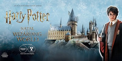 natal wizard world harry potter no tatuapé