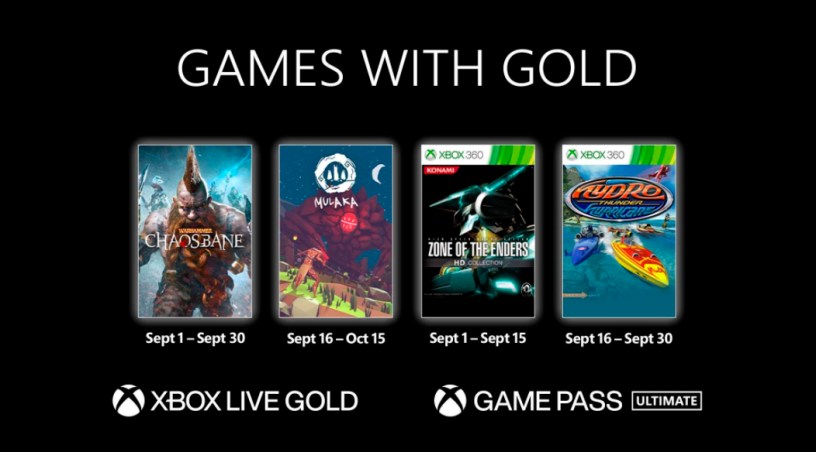 xbox games with gold setembro