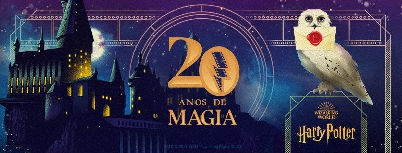 20 anos harry potter nos cinemas