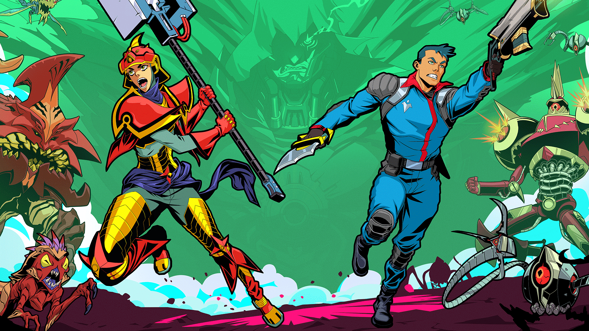 Storm Lancers Review — Co-op frenético, visual retrô e muita adrenalina