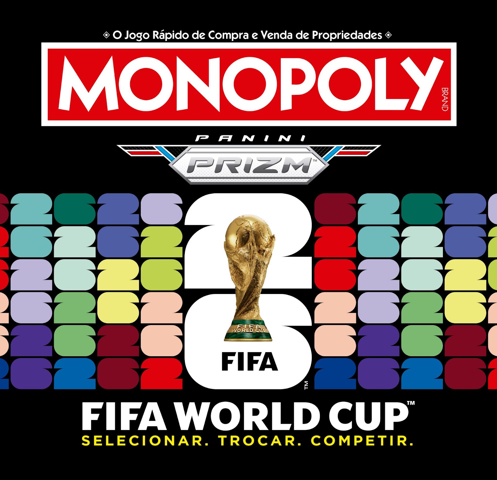 Hasbro Lança Monopoly Oficial da Copa 2026
