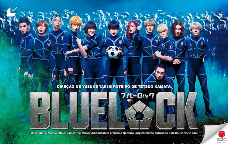Live Action de BLUE LOCK ganha data de estreia no Brasil